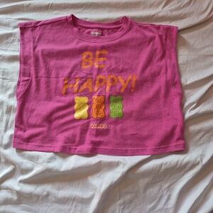 Haribo Pink Crop Top